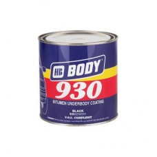 Автомобильная мастика Body 930 - 1 кг (Черный)