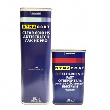 Лак акриловый бесцветный Dyna HS 6000 Fast, 5л + отв. 2,5л