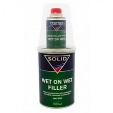 Грунт - наполнитель "мокрый по мокрому" SOLID WET-ON-WET 6+1, 0,9 л + 0,15 л (св. серый)