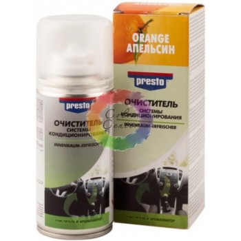Presto Очиститель системы кондиционирования, апельсин, 150 мл   