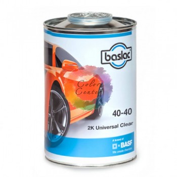 Лак прозрачный универсальный HS  BASLAC 40-40, пропорция 2:1, 1л, без отвердителя