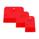 Шпатель для шпатлевки пластиковый из сополимера APP 250305 (3 шт)