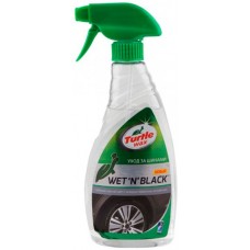 Автомобильный чёрный лоск Turtle Wax "Wet N Black" 500 мл