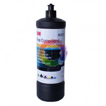 3М 09375 Абразивная полировальная паста №2 Fine Compound, 1 л