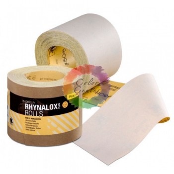 Р240 INDASA RHYNALOX PLUS LINE Износостойкие Рулоны на  Латексной Основе,  115мм х 1м