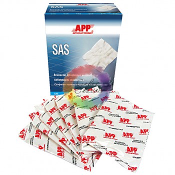 Салфетки антистатические для авто SAS APP 250501
