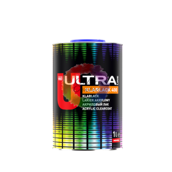 Лак Акриловый Бесцветный  Ultra Line Novol 400 2+1, 1л, без отвердителя