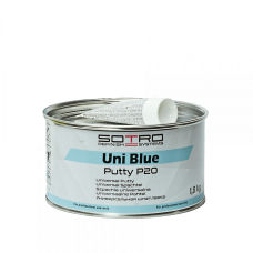 Универсальная шпатлевка для авто SOTRO Uni Blue Putty P20 1,8 кг