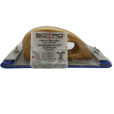 SOTRO С шлифовальный рубанок с липучками и зажимами,70мм х 185мм, 1шт