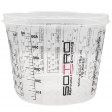 Мерное ведерко для смешивания красок и лаков SOTRO 600/750 мл