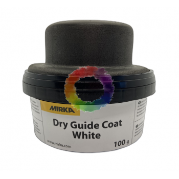 Сухое проявочное покрытие Mirka с подушкой-аппликатором,  белое 100 гр