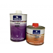 Roberlo Лак Global 6000, 1л + отв. G5005, 0,5л