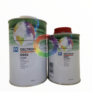  Лак акриловый D800  PPG 1л+отвердитель D802 0,5л