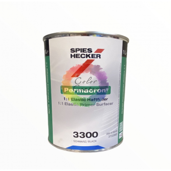 Заполнитель белый для пластика Permacron 1:1 Elastic Primer 3300, 1 л (без отвердителя)